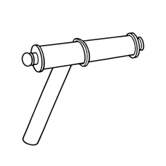 Piper PA18 Super Cub Exhaust System  Muffler  DrawingOKC026150