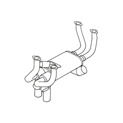 Piper PA28150 and PA28160 CherokeePA28180 Archer  Muffler REVOKC026119