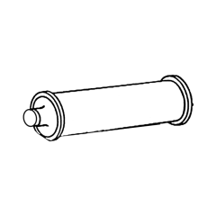 Piper PA28180 Early Models  Exhaust System DrawingOKC026155